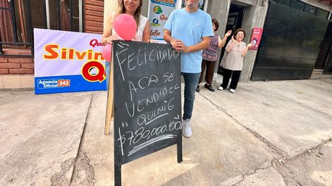 En un lapso de 4 años, la Agencia Oficial de Quiniela 342, de 9 de Julio, vendió un premio millonario de Quini 6.