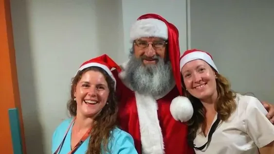 El mal momento del Papá Noel sanjuanino más famoso: su casa, afectada por el terremoto