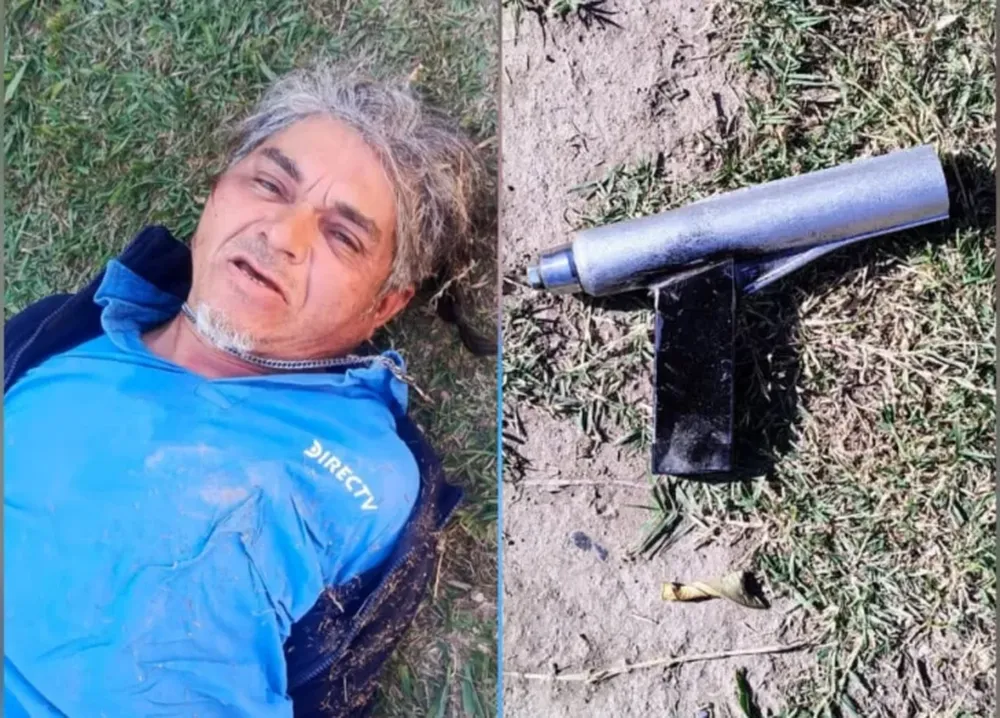 Es mendocino, rompió la perimetral y amenazó a su expareja, apuntó con una tumbera a un policía y terminó preso