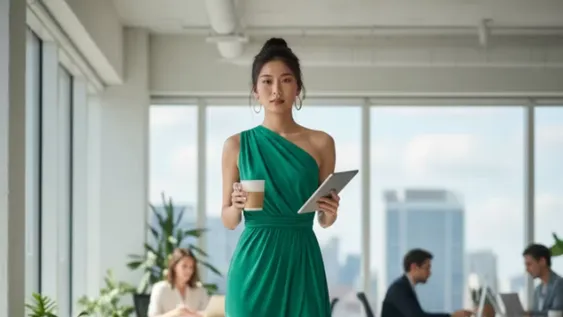 Los 3 vestidos livianos que marcan tendencia para ir a trabajar en 2026.