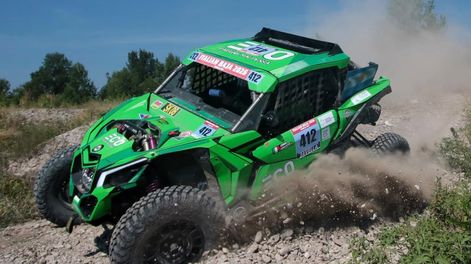 A fondo. Martín Cisella fue protagonista de verdad en el Italian Baja World con un tercer lugar en su categoría.