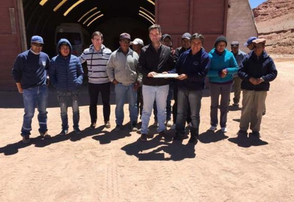 Harán casas con bloques de toba