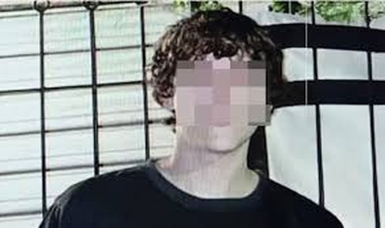 Adolescente autor de los disparos en una escuela de Santa Fe.
