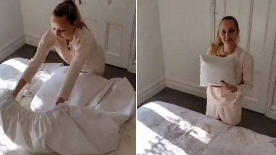 [VIDEO] El mejor truco para doblar la sábana ajustable