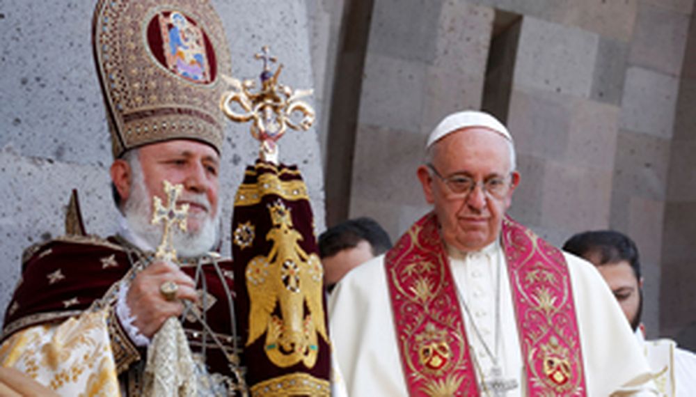 Frente al pueblo armenio, el Papa pidió por “un anhelo de unidad”