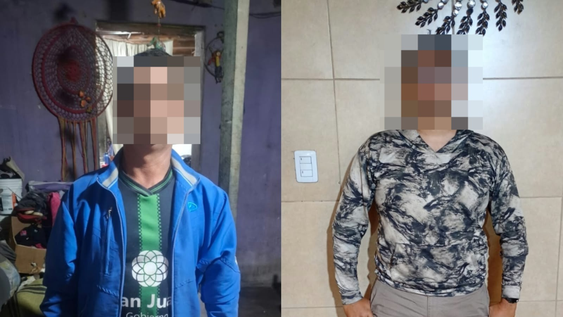 Los dos detenidos por la Policía.&nbsp;