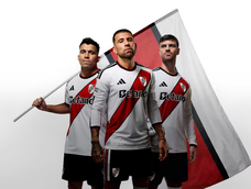 La nueva camiseta de River Plate.