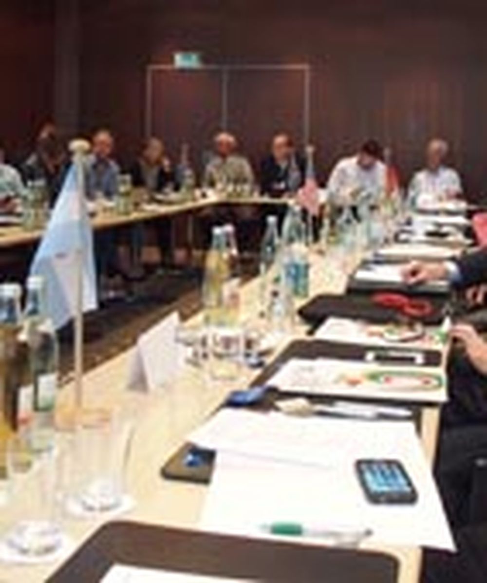 Exportadores de pasas de uva en la Feria alemana Anuga