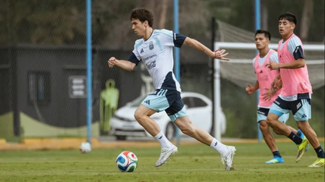 La Selección Argentina le ganó a la Sub 20 y Scaloni empieza a definir la lista.