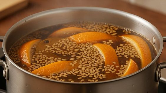 El sorprendente beneficio de hervir cáscaras de naranja con anís