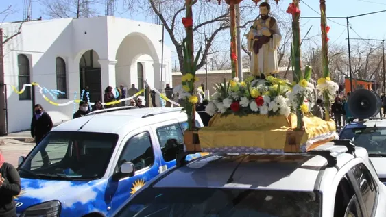 Robaron una reliquia de una parroquia en Chimbas