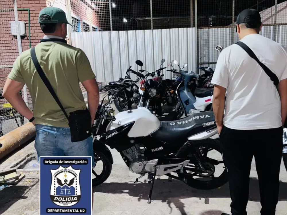 Recuperaron la moto de un policía: se la habían sacado de su casa y apareció en Chimbas