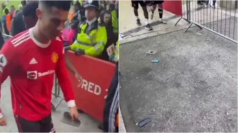 CR7 agredió a un hincha, le pidió perdón y lo invitó a ver un partido del Manchester