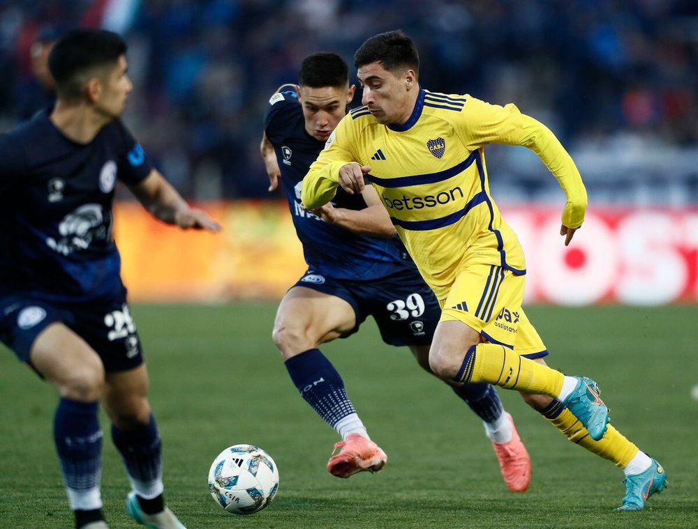 Clave. Miguel Merentiel es gol en Boca que este martes se juega la vida en la Copa Libertadores recibiendo al Cruzeiro de Brasil.