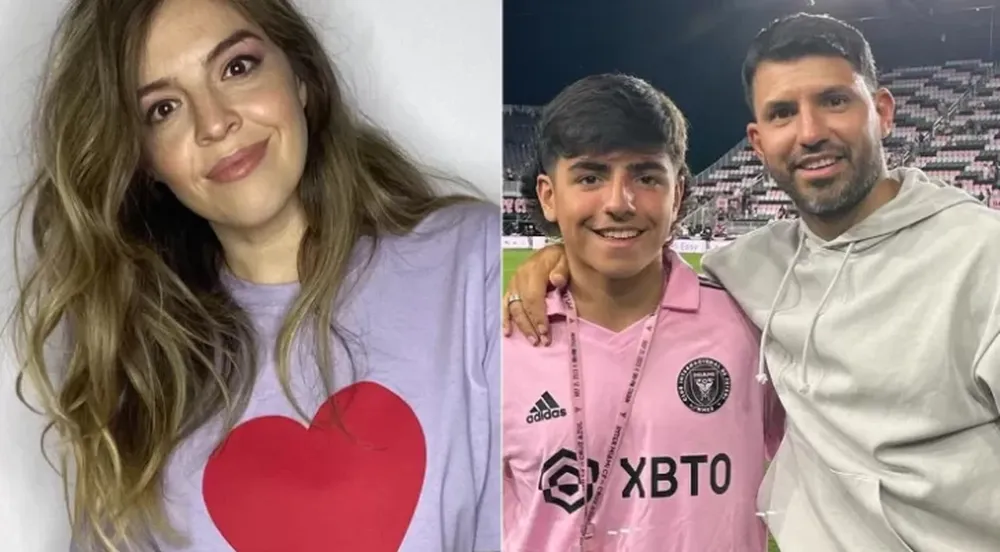 Dalma Maradona opinó del momento más triste entre el Kun Agüero y su hijo Benjamín