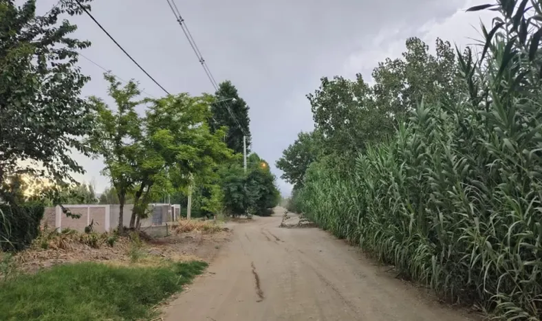 Vecinos reclaman por el deterioro de la calle Aguas Blancas en Rawson