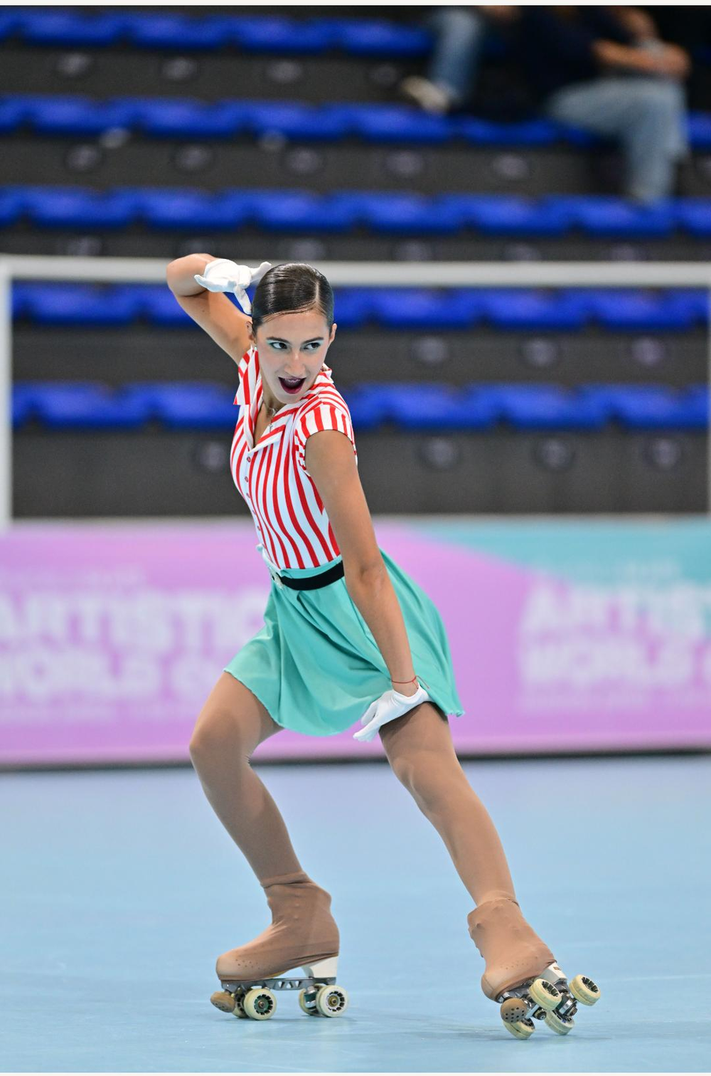 Sara Toia es una de las grandes promesas del patinaje artístico para San Juan.&nbsp;