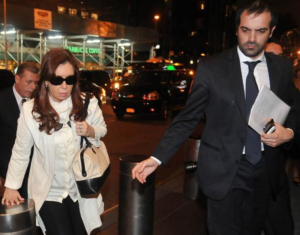 Arranca la nutrida agenda  de Cristina en Nueva York
