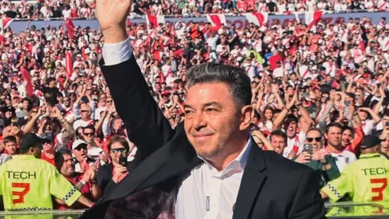 La alegría de Gallardo por la “semana redonda” de River