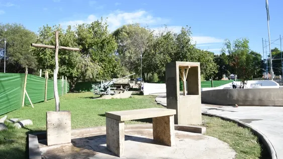 Dicen que el lunes termina la remodelación del Monumento a los Caídos en Malvinas