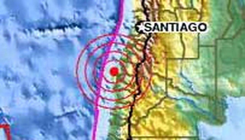 Chile volvió a temblar muy fuerte en la madrugada