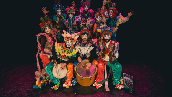 La Pericana, la murga sanjuanina que celebrará su primera década con un gran show en la Sala Auditórium del TB, a fines de mayo.&nbsp;