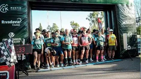Largada. Gendarmería Nacional volvió a poner en las calles su tradicional maratón.