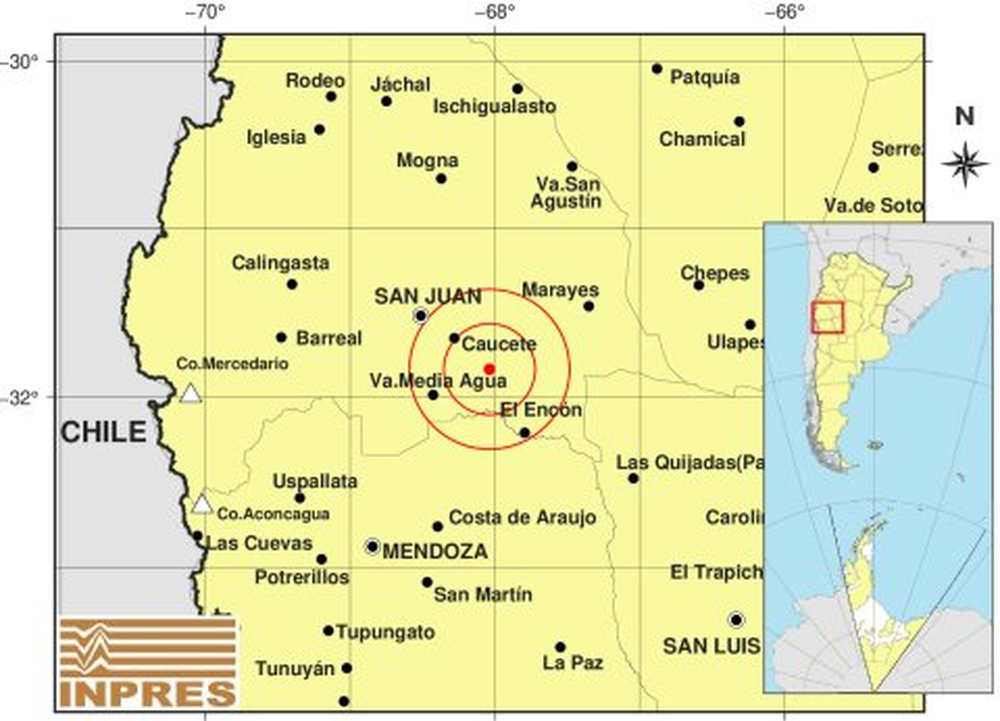 Un sismo sacudió a San Juan a primera hora de este miércoles: dónde se sintió y de cuánto fue la magnitud
