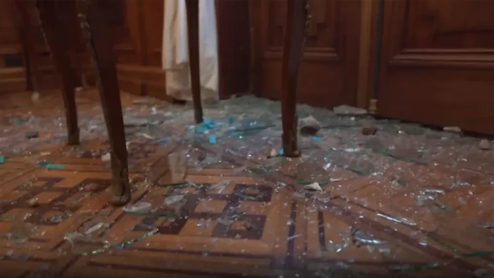 Cristina difundió un nuevo video del ataque a su despacho: “Alguien lo planificó”