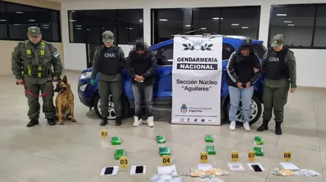 Modificaron el techo de una camioneta para ocultar más de 8 kilos de cocaína
