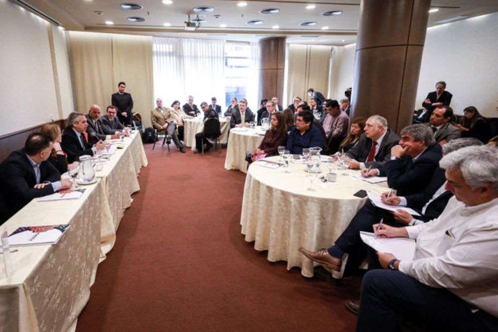Alberto Fernández se reunió con empresarios mineros y dos gobernadoras