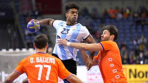 Los Gladiadores perdieron con Países Bajos en debut en el Mundial de handball