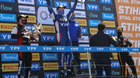 Sin Rossi en pista, Canapino se quedó con la final del Súper TC2000 en El Villicum