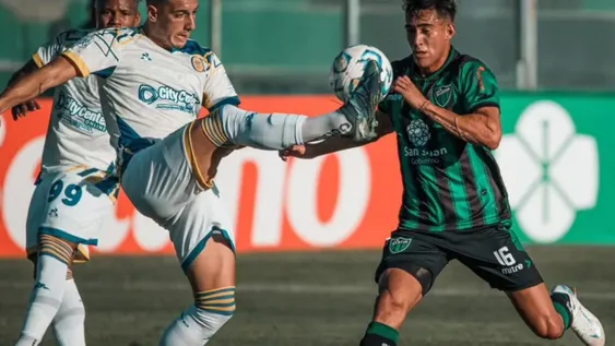 TITULAR. Ayrton Portillo estará en la franja derecha del mediocampo de San Martín contra San Lorenzo.