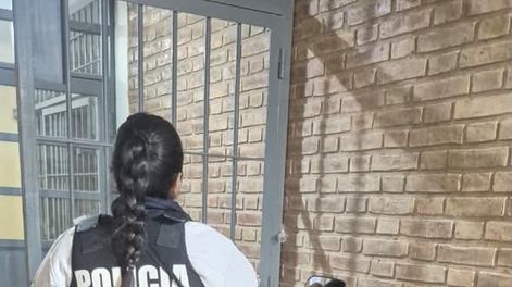 secuestraron una motocicleta con el motor limado y el cuadro adulterado