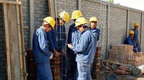 Capacitación para  los albañiles