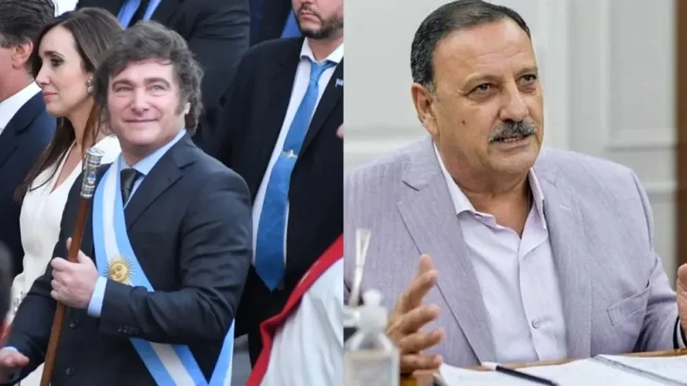 Milei a Quintela: “Si gasta plata contratando a Lali y no le paga a la policía, no es problema nuestro”