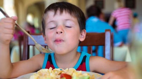 Niños bien alimentados