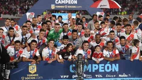 La base del campeón: los pibes del club, con Álvarez a la cabeza