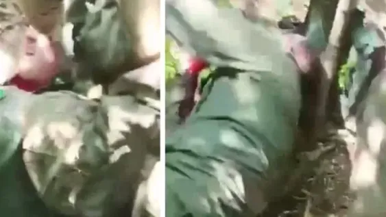 Conmoción por video con la supuesta decapitación de un soldado ucraniano por uno ruso