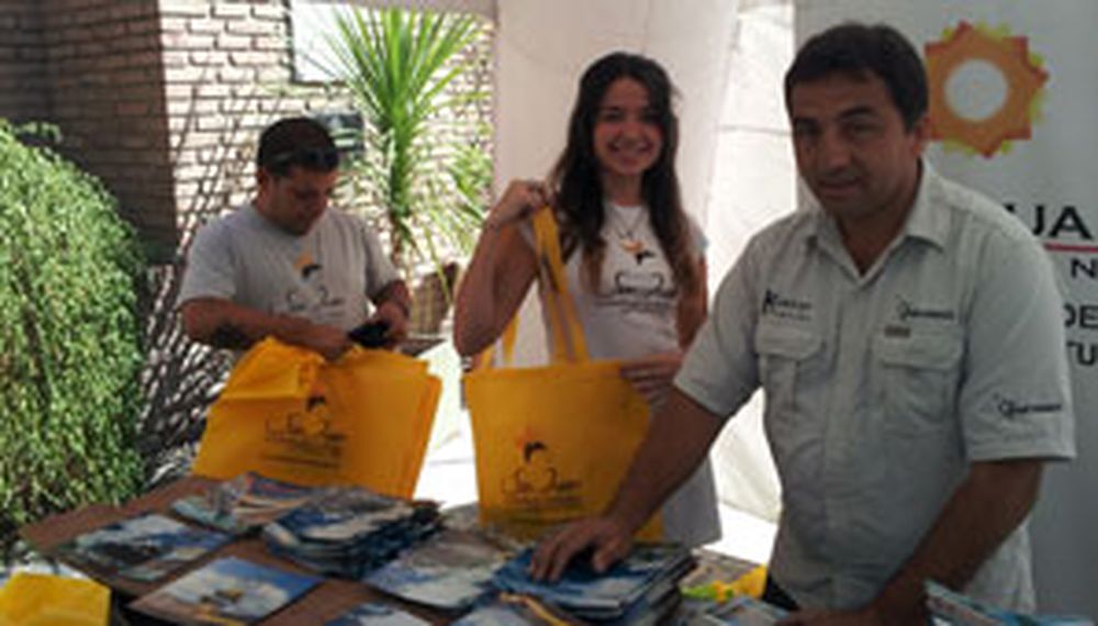 Con sorteos y degustaciones de vinos, San Juan se luce en Córdoba