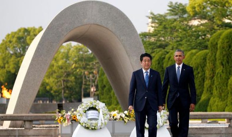 Histórica visita de Obama en Hiroshima
