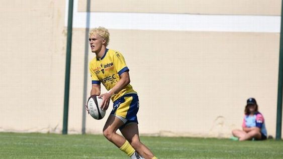 Juan Segundo esta tarde con el plantel superior de Clermont