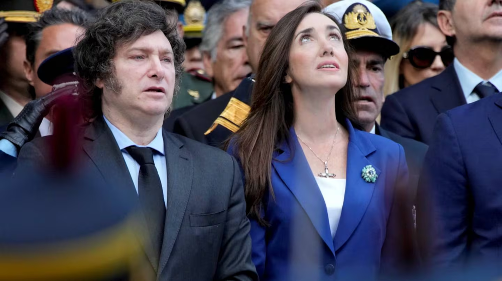Javier Milei y Victoria Villarruel.