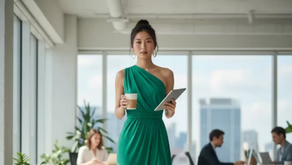 Los 3 vestidos livianos que marcan tendencia para ir a trabajar en 2026.