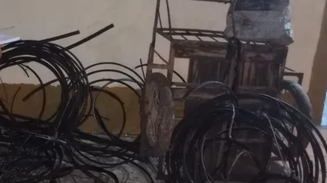 Rollos de cable. Imagen ilustrativa.-