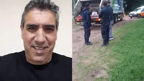 Julio Darquizán, un recolector de residuos, murió atropellado por el camión de la empresa para la que trabajaba
