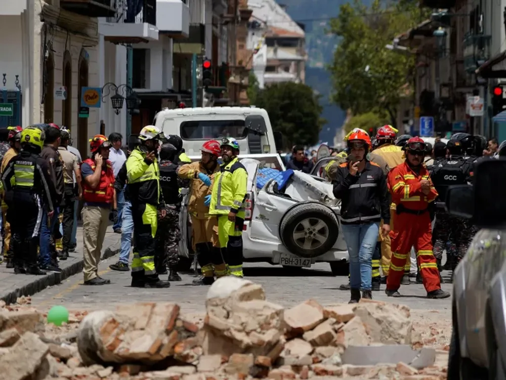 Un terremoto de 6,7 de magnitud sacudió la costa de Ecuador: al menos 4 muertos