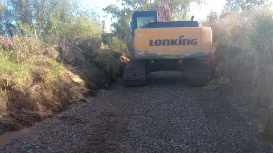 En Barreal llevan 7 días sin agua de riego y hay acusaciones cruzadas