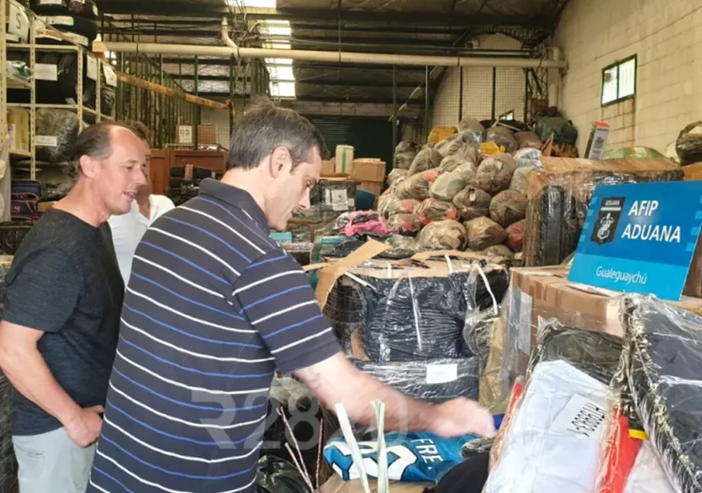 La Aduana incautó mercadería ilegal valuada en $ 55 millones que ingresó al país